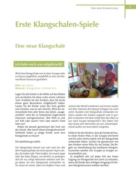 Achtsame Klangschalen-Spiele
