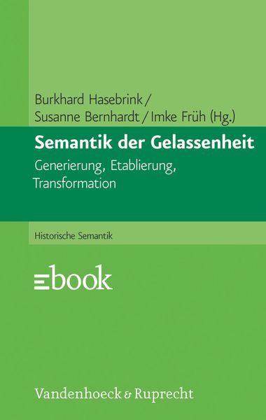 Produktbild: Semantik der Gelassenheit
