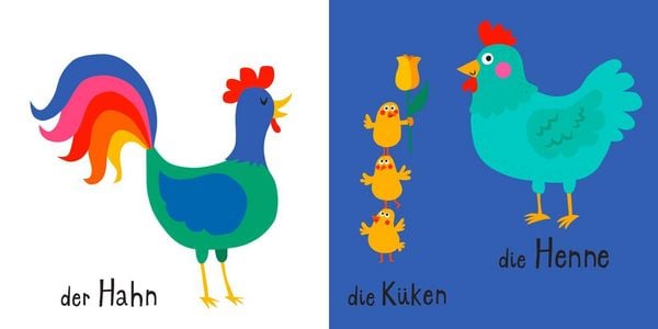 Produktbild: Klein und kunterbunt: Alle meine Tiere (W&uuml;rfel)