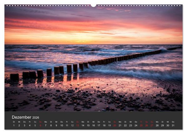 Produktbild: Mecklenburg-Vorpommern (Wandkalender 2026 DIN A2 quer), CALVENDO Monatskalender