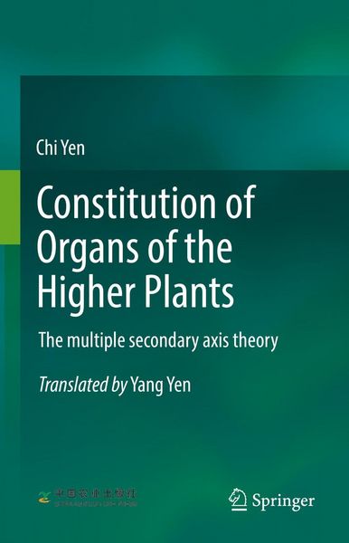 Produktbild: Constitution of Organs of the Higher Plants