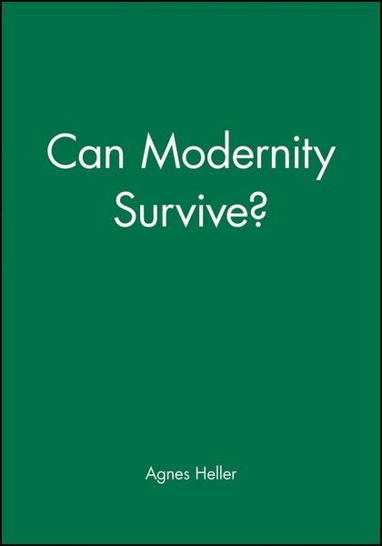 Produktbild: Can Modernity Survive