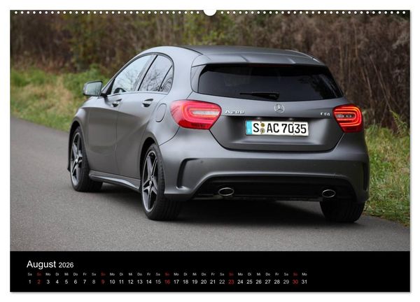 Produktbild: Mercedes-Benz A-Klasse (Wandkalender 2026 DIN A2 quer), CALVENDO Monatskalender