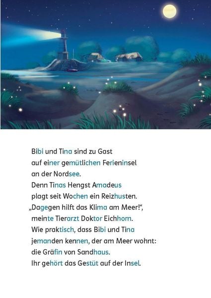 Produktbild: Lesefuchs Bibi & Tina: Pferde-Abenteuer am Meer Lesestufe 2