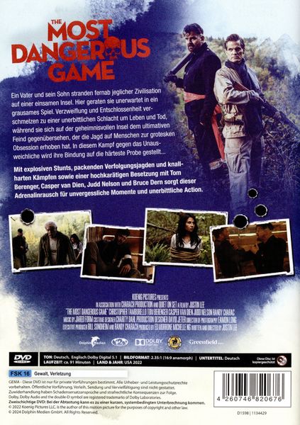 The Most Dangerous Game - Die Jagd beginnt