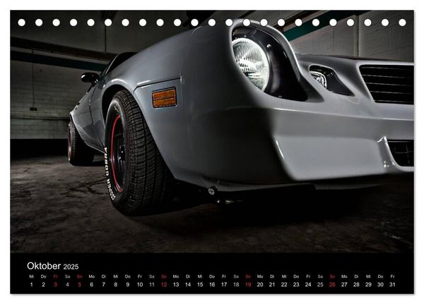 Produktbild: Chevrolet Camaro &acute;79 (Tischkalender 2025 DIN A5 quer), CALVENDO Monatskalender