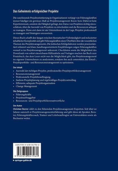 Produktbild: Das Geheimnis erfolgreicher Projekte
