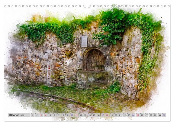 Produktbild: Malerisches Mei&szlig;en (Wandkalender 2026 DIN A3 quer), CALVENDO Monatskalender