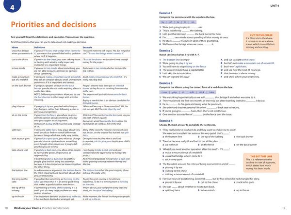 Produktbild: IDIOMS_WORK ON YOUR PB
