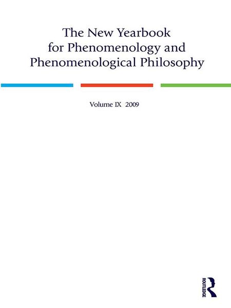 Produktbild: The New Yearbook for Phenomenology and Phenomenological Philosophy