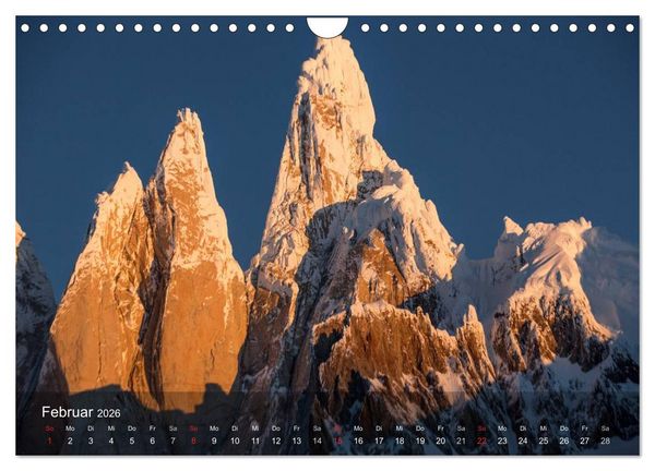 Produktbild: Majest&auml;tische Berge Cerro Torre Patagonien (Wandkalender 2026 DIN A4 quer), CALVENDO Monatskalender