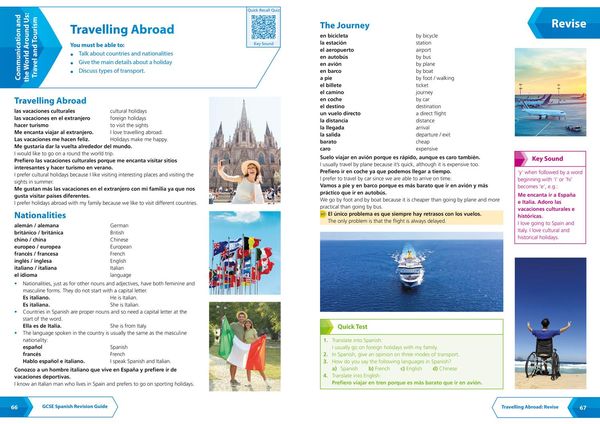 Produktbild: AQA GCSE 9-1 Spanish Complete Revision and Practice