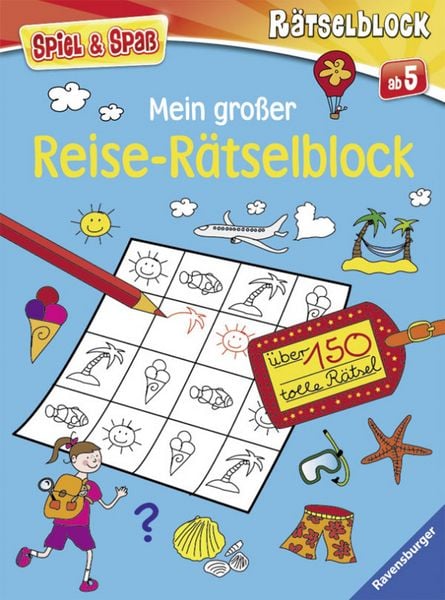 Produktbild: Mein gro&szlig;er Reise-R&auml;tselblock