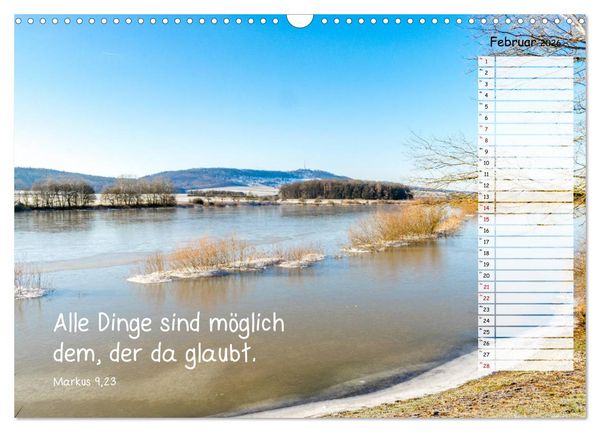 Produktbild: Heimat Hesselberg (Wandkalender 2026 DIN A3 quer), CALVENDO Monatskalender