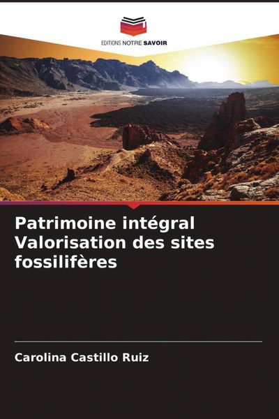 Produktbild: Patrimoine int&eacute;gral Valorisation des sites fossilif&egrave;res
