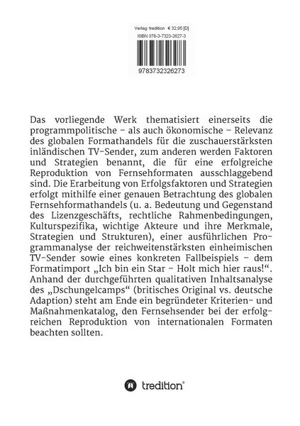 Produktbild: Internationaler Lizenzhandel mit Fernsehformaten