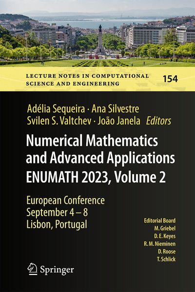 Produktbild: Numerical Mathematics and Advanced Applications ENUMATH 2023, Volume 2