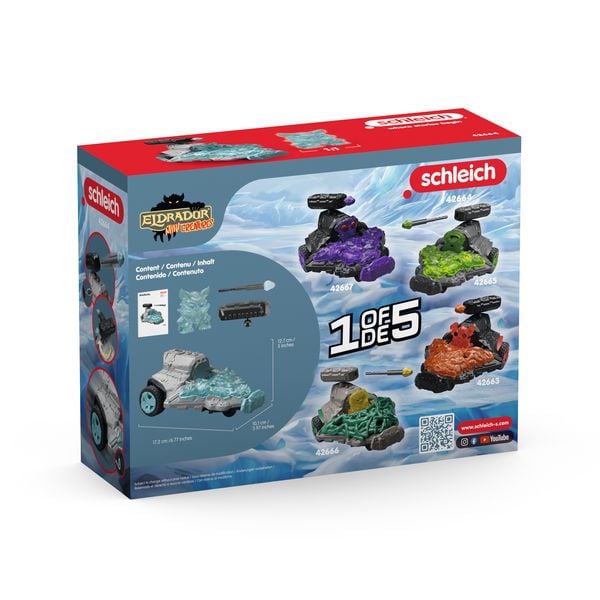 Produktbild: schleich&reg; 42664 Eis D&uuml;senjet Fahrzeug mit Mini Creature