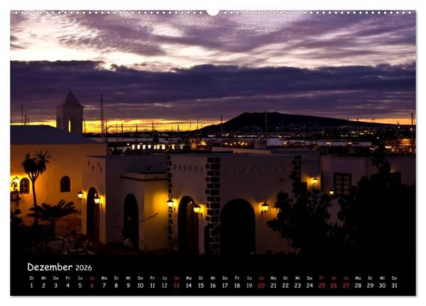 Produktbild: Lanzarote (Wandkalender 2026 DIN A2 quer), CALVENDO Monatskalender