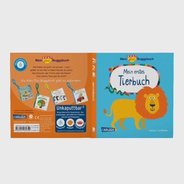 Produktbild: Baby Pixi (unkaputtbar) 120: Mein Baby-Pixi-Buggybuch: Mein erstes Tierbuch