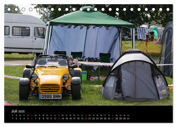 Produktbild: 24 Stunden in Le Mans (Tischkalender 2025 DIN A5 quer), CALVENDO Monatskalender