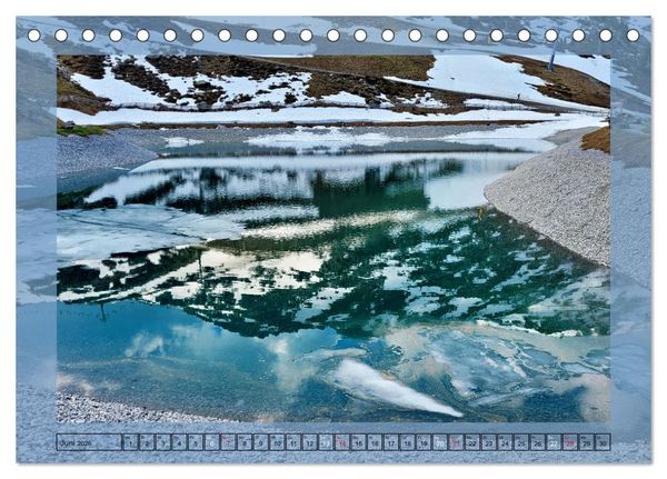 Produktbild: Faszination Spiegelung - in der Natur (Tischkalender 2026 DIN A5 quer), CALVENDO Monatskalender