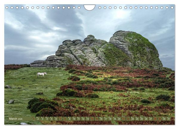 Produktbild: Dartmoor (Wall Calendar 2026 DIN A4 landscape), CALVENDO 12 Month Wall Calendar