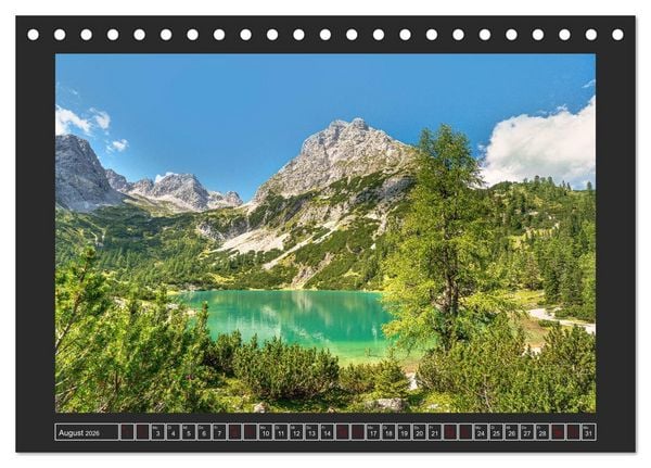 Produktbild: Leutasch tut gut (Tischkalender 2026 DIN A5 quer), CALVENDO Monatskalender