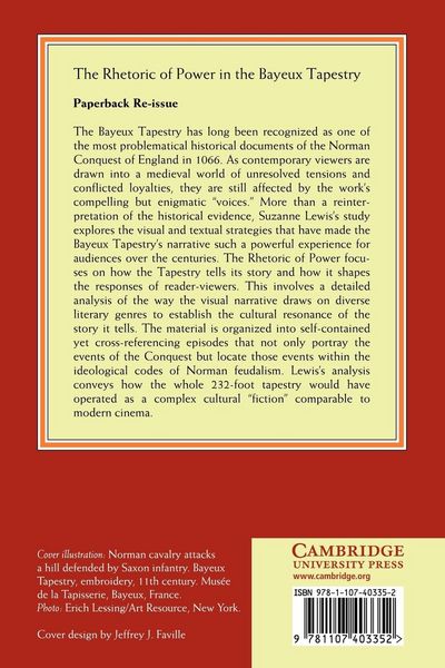 Produktbild: The Rhetoric of Power in the Bayeux Tapestry