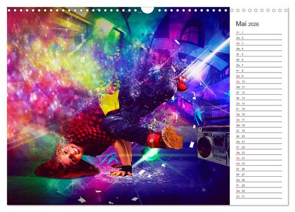 Produktbild: Break Dance (Wandkalender 2026 DIN A3 quer), CALVENDO Monatskalender