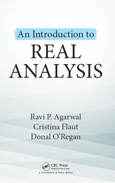 Produktbild: An Introduction to Real Analysis