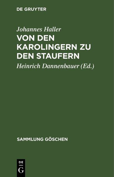 Produktbild: Von den Karolingern zu den Staufern