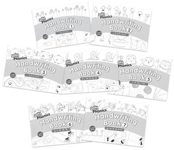 Produktbild: Jolly Phonics Handwriting Books Complete Set (1-7)