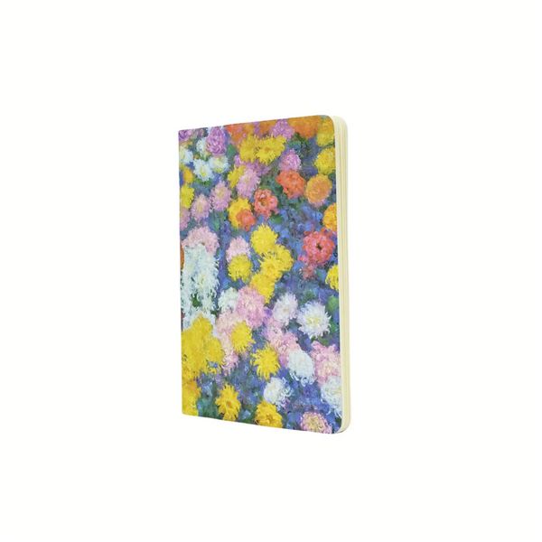 Produktbild: Notizheft, Monets Chrysanthemen, A5, Liniert
