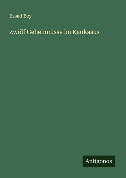Produktbild: Zw&ouml;lf Geheimnisse im Kaukasus