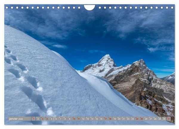 Produktbild: P&eacute;rou - Paradis dans les Andes (Calendrier mural 2026 DIN A4 vertical), CALVENDO calendrier mensuel
