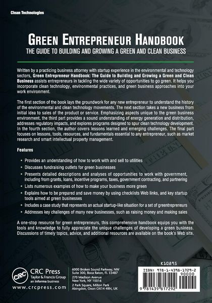 Produktbild: Green Entrepreneur Handbook