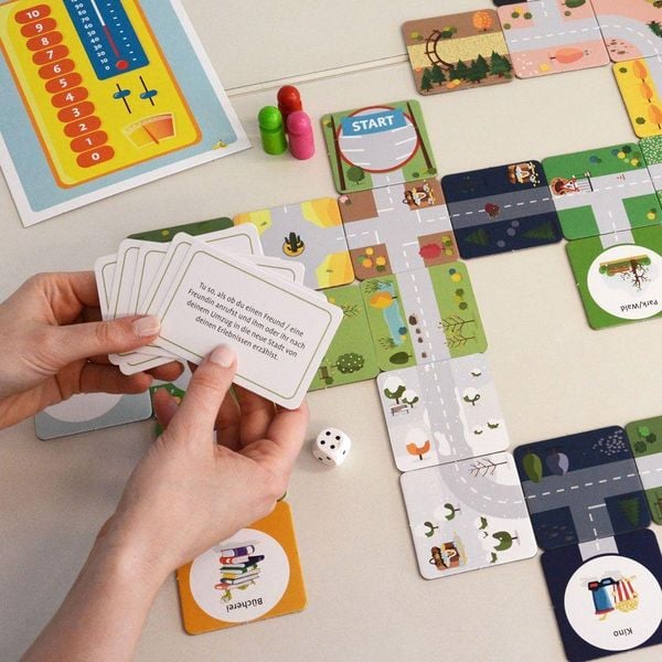 Produktbild: Hier geh ich lang - Das Lebenswegelegespiel