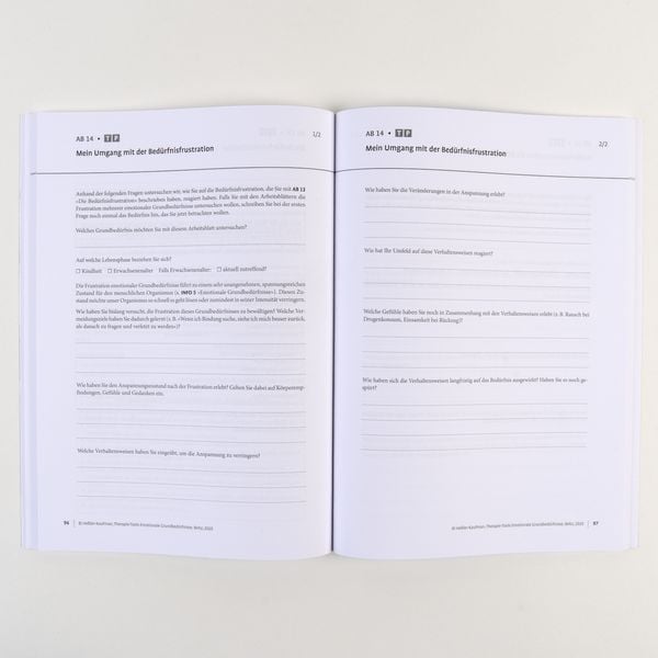 Produktbild: Therapie-Tools Emotionale Grundbed&uuml;rfnisse