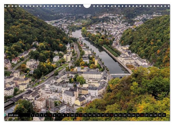 Produktbild: Die Lahn - Zauberhafte Orte rund um Limburg (Wandkalender 2026 DIN A3 quer), CALVENDO Monatskalender