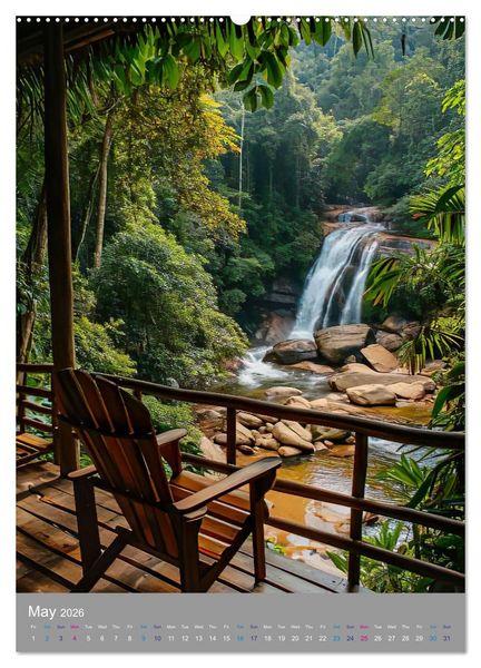 Produktbild: Chairscape (Wall Calendar 2026 DIN A2 portrait), CALVENDO 12 Month Wall Calendar