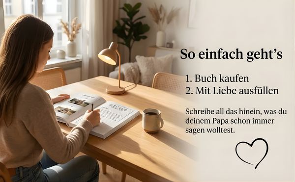 Produktbild: F&uuml;r Dich, Papa - Alles was ich dir schon immer sagen wollte &ndash; Das Papa Geschenk Buch