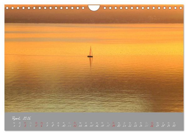 Produktbild: Farbrausch Bodensee (Wandkalender 2026 DIN A4 quer), CALVENDO Monatskalender