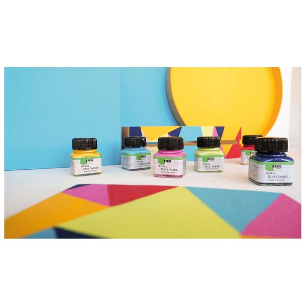 Produktbild: KREUL Acryl Mattfarben Set Color Living 6 x 20 ml