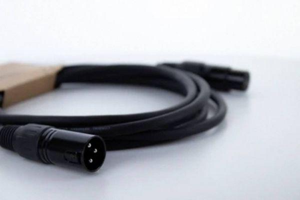 Produktbild: Cordial EM 10 FM XLR Verbindungskabel [1x XLR-Buchse 3 polig - 1x XLR-Stecker 3 polig] Schwarz