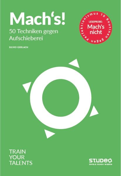 Produktbild: Mach's! &ndash; 50 Techniken gegen Aufschieberei