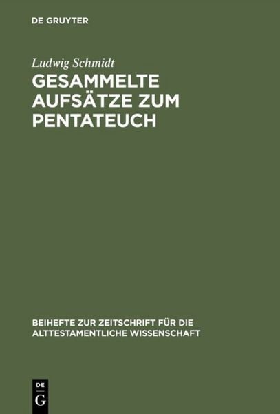 Produktbild: Gesammelte Aufs&auml;tze zum Pentateuch
