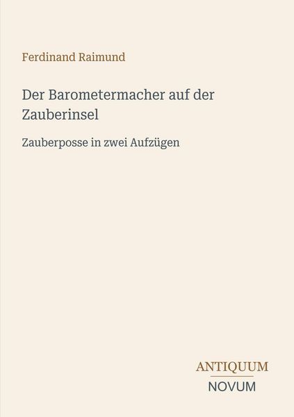 Produktbild: Der Barometermacher auf der Zauberinsel