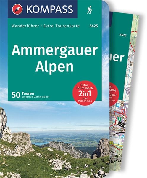 KOMPASS Wanderführer Ammergauer Alpen, 50 Touren
