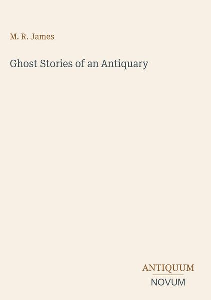 Produktbild: Ghost Stories of an Antiquary